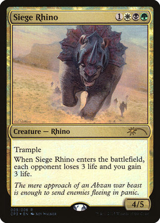 Siege Rhino [Magic Origins Clash Pack] | The Time Vault CA