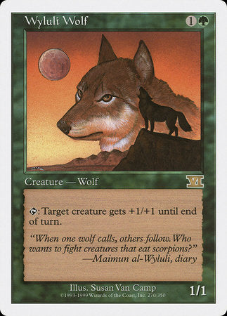 Wyluli Wolf [Classic Sixth Edition] | The Time Vault CA