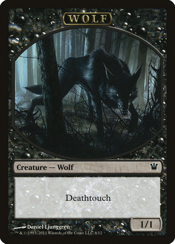 Wolf (6/12) [Innistrad Tokens] | The Time Vault CA