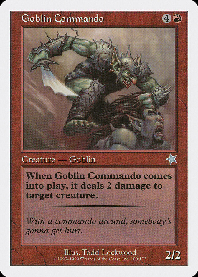 Goblin Commando [Starter 1999] | The Time Vault CA