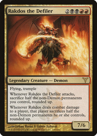 Rakdos the Defiler [Dissension] | The Time Vault CA