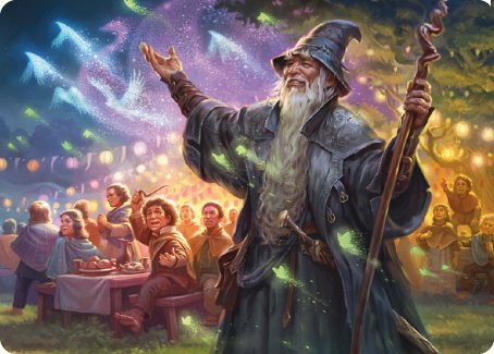 Gandalf, Friend of the Shire Art Card [The Lord of the Rings: Tales of Middle-earth Art Series] | The Time Vault CA