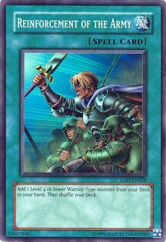 Reinforcement of the Army [LOD-EN028] Super Rare | The Time Vault CA