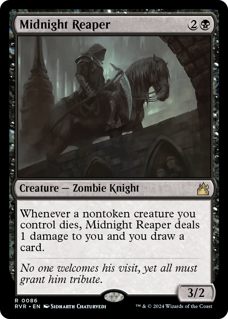 Midnight Reaper [Ravnica Remastered] | The Time Vault CA