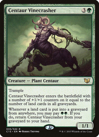 Centaur Vinecrasher [Commander 2015] | The Time Vault CA