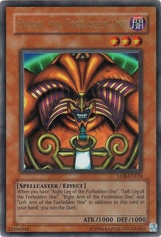 Exodia the Forbidden One [LOB-EN124] Ultra Rare | The Time Vault CA