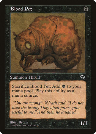 Blood Pet [Tempest] | The Time Vault CA