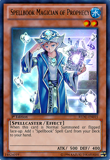 Spellbook Magician of Prophecy [REDU-EN015] Ultra Rare | The Time Vault CA