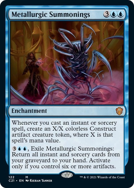 Metallurgic Summonings [Commander 2021] | The Time Vault CA