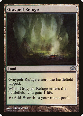 Graypelt Refuge [Planechase 2012] | The Time Vault CA