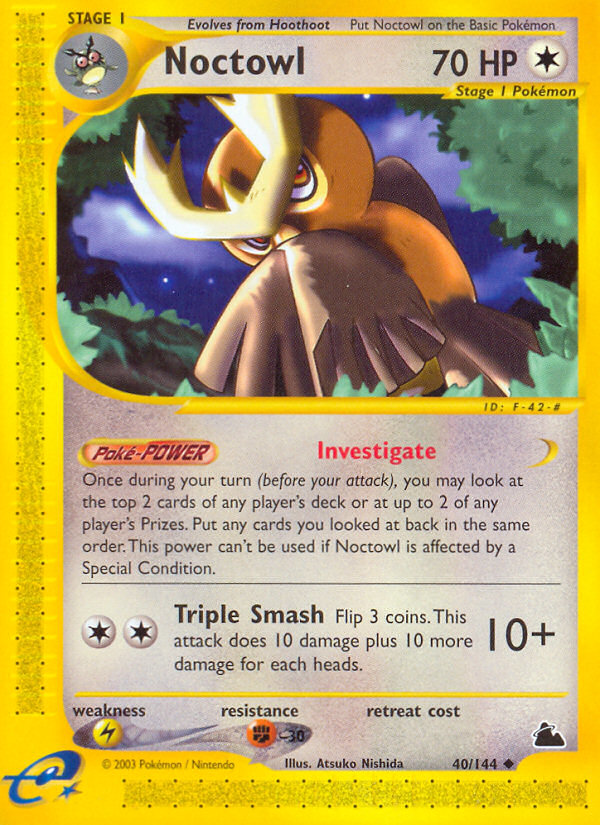 Noctowl (40/144) [Skyridge] | The Time Vault CA