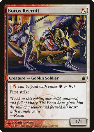 Boros Recruit [Ravnica: City of Guilds] | The Time Vault CA