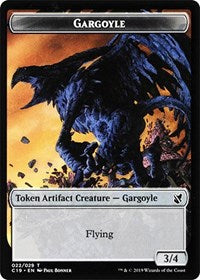 Gargoyle // Egg Double-sided Token [Commander 2019 Tokens] | The Time Vault CA