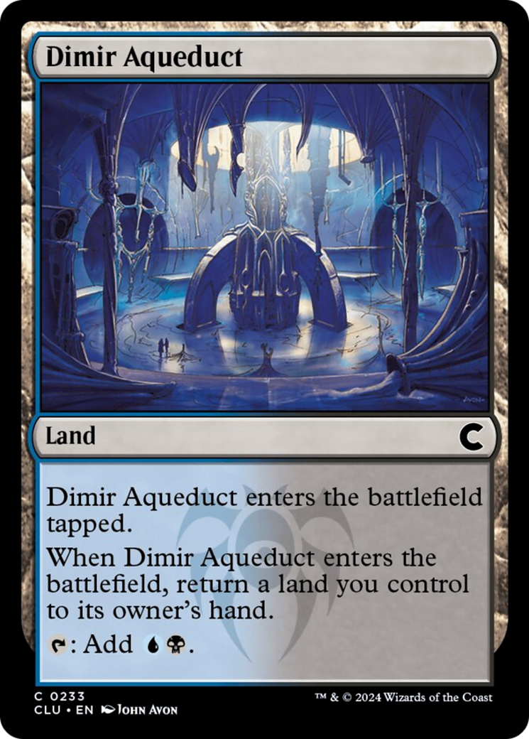 Dimir Aqueduct [Ravnica: Clue Edition] | The Time Vault CA