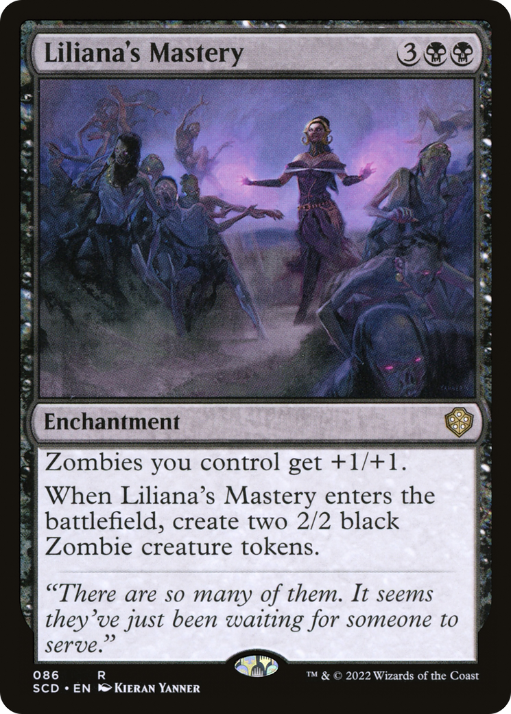 Liliana's Mastery [Starter Commander Decks] | The Time Vault CA