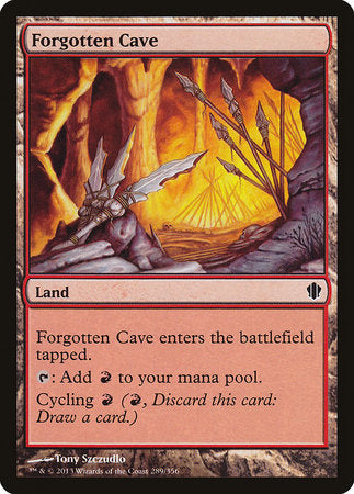 Forgotten Cave [Commander 2013] | The Time Vault CA