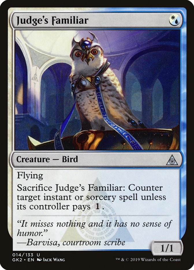 Judge's Familiar [Ravnica Allegiance Guild Kit] | The Time Vault CA