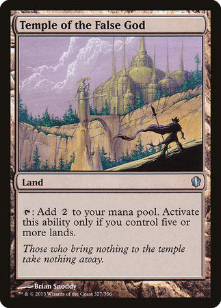 Temple of the False God [Commander 2013] | The Time Vault CA