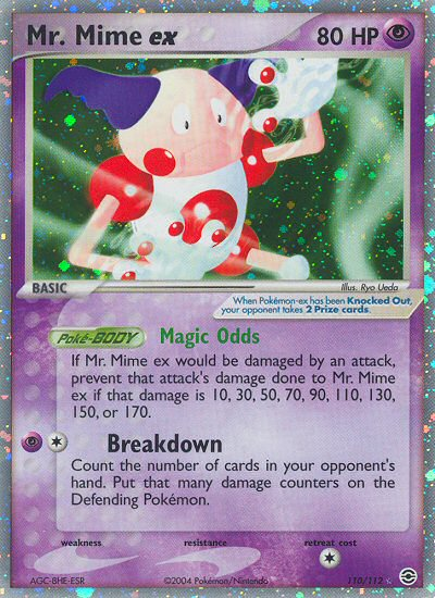 Mr. Mime ex (110/112) [EX: FireRed & LeafGreen] | The Time Vault CA