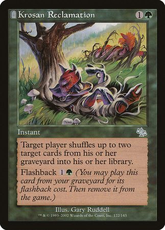 Krosan Reclamation [Judgment] | The Time Vault CA