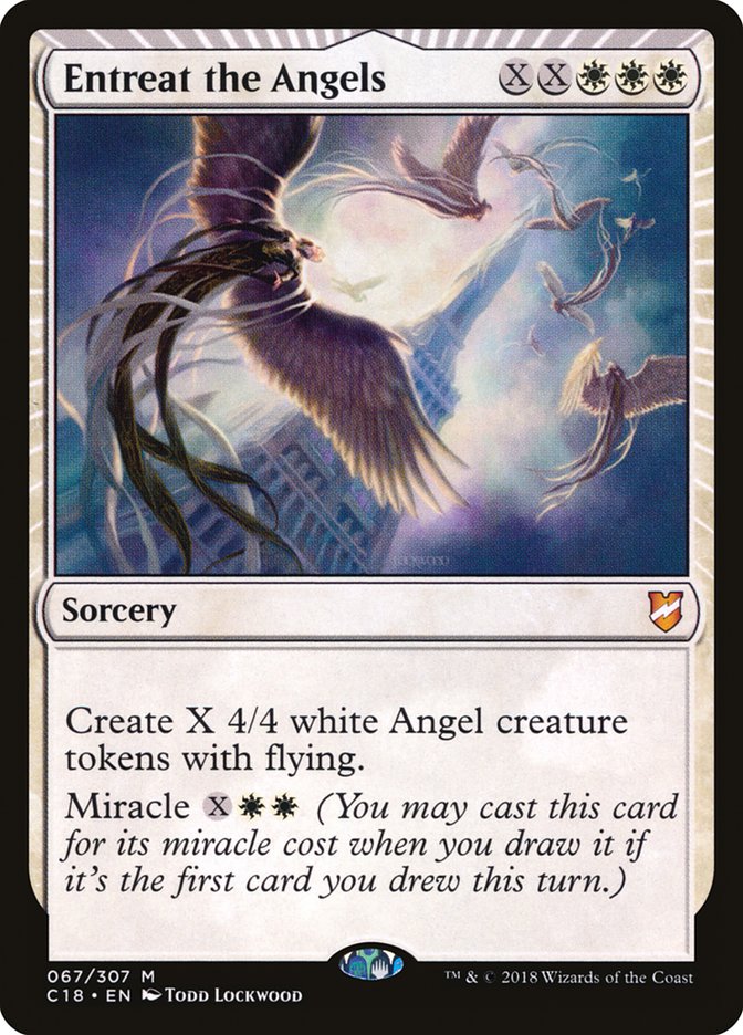 Entreat the Angels [Commander 2018] | The Time Vault CA