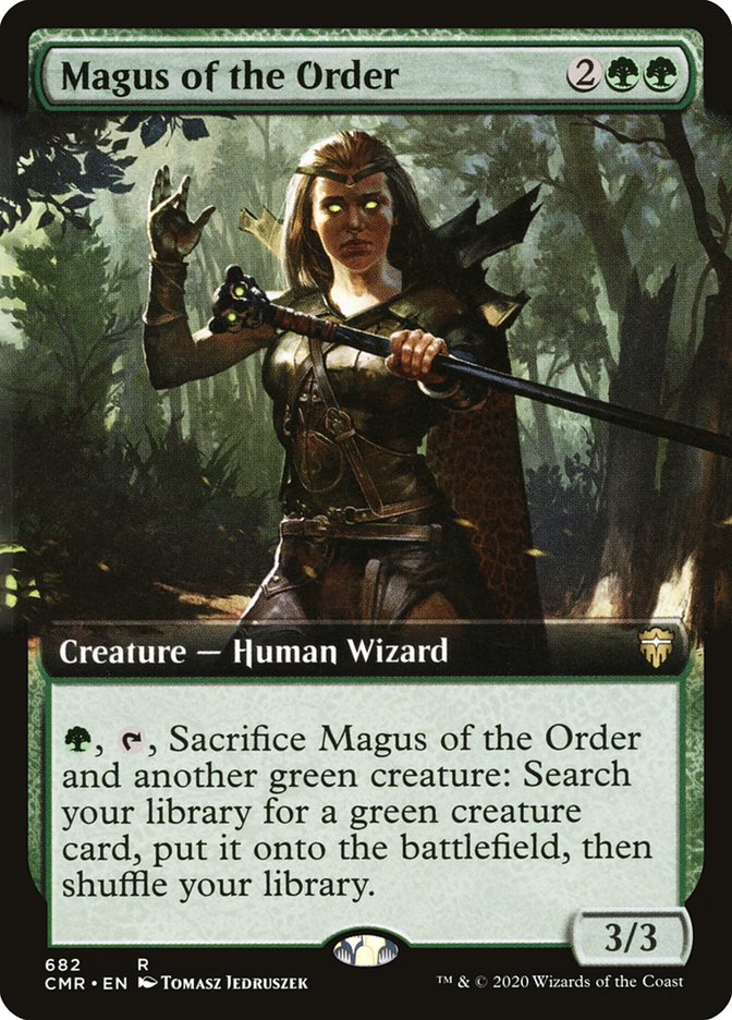 Magus of the Order (Extended Art) [Commander Legends] | The Time Vault CA