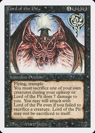 Lord of the Pit [Revised Edition] | The Time Vault CA
