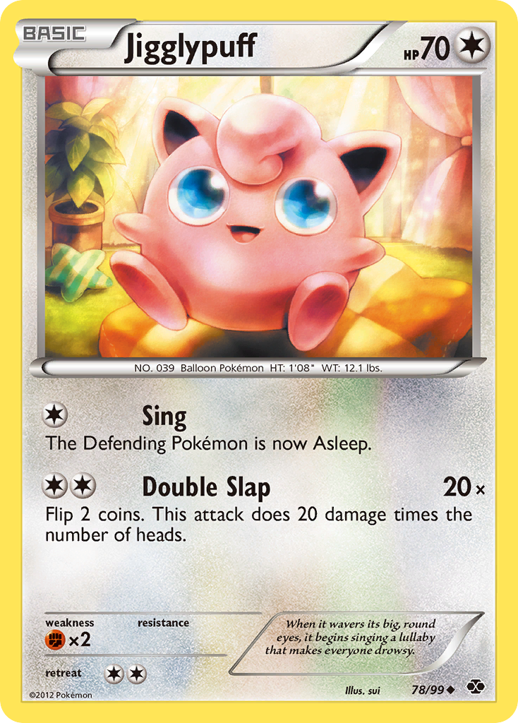 Jigglypuff (78/99) [Black & White: Next Destinies] | The Time Vault CA