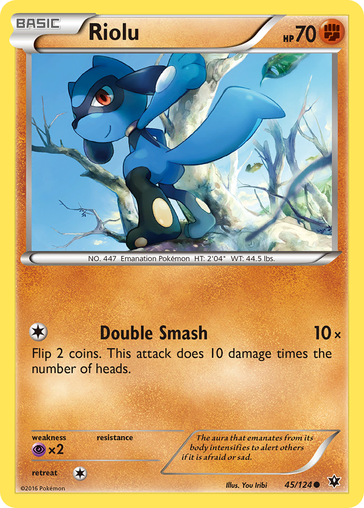 Riolu (45/124) [XY: Fates Collide] | The Time Vault CA