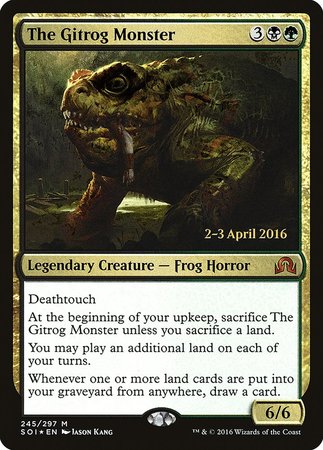 The Gitrog Monster [Shadows over Innistrad Promos] | The Time Vault CA