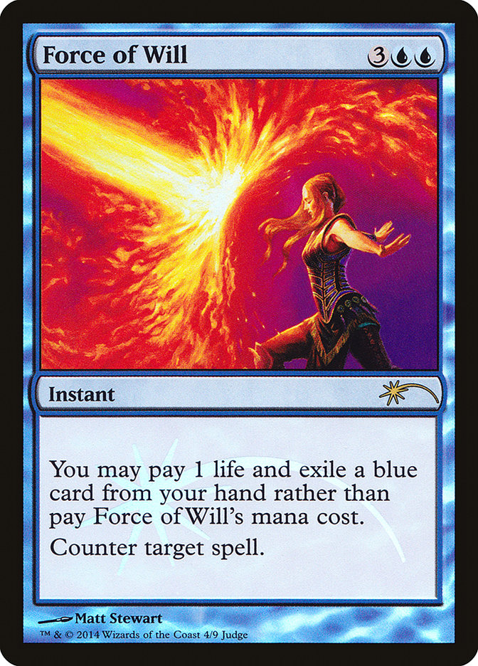 Force of Will [Judge Gift Cards 2014] | The Time Vault CA