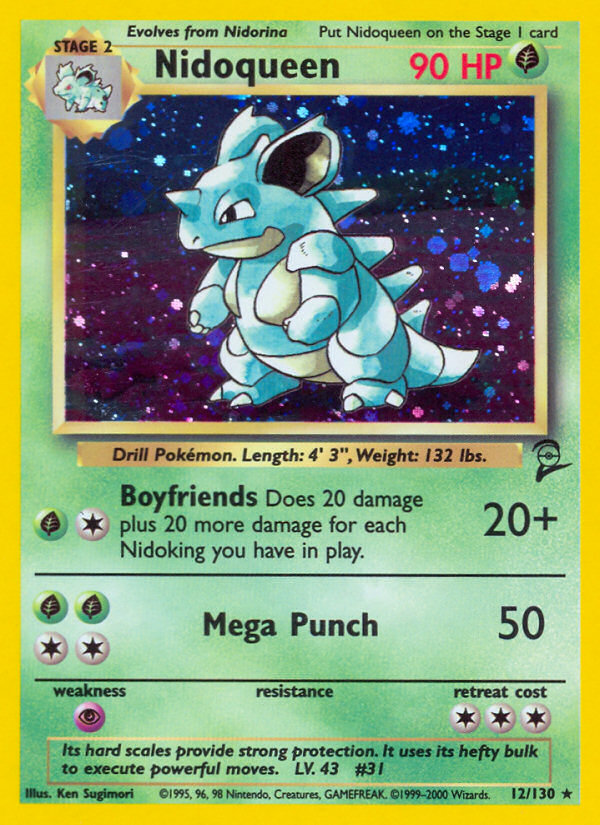 Nidoqueen (12/130) [Base Set 2] | The Time Vault CA