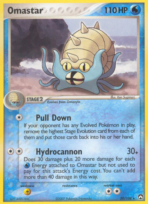 Omastar (20/108) [EX: Power Keepers] | The Time Vault CA