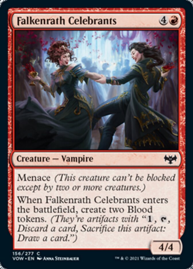 Falkenrath Celebrants [Innistrad: Crimson Vow] | The Time Vault CA