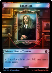 Soldier // Treasure (0060) Double-Sided Token (Surge Foil) [Doctor Who Tokens] | The Time Vault CA