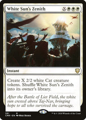 White Sun's Zenith [Commander Legends] | The Time Vault CA