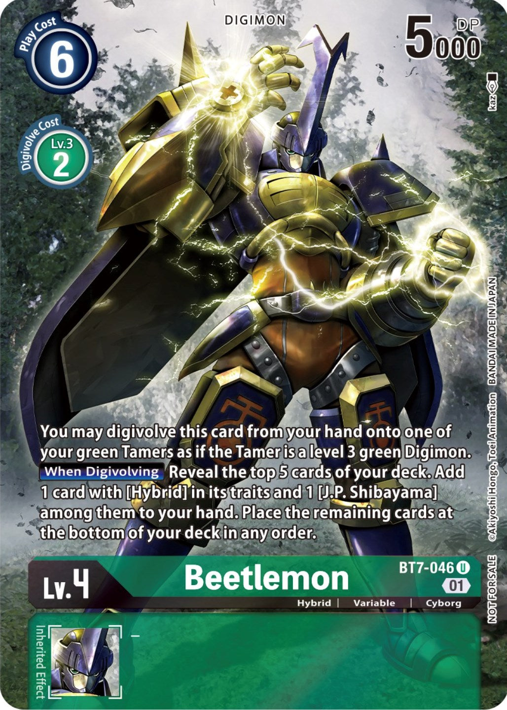 Beetlemon [BT7-046] (2nd Anniversary Frontier Card) [Next Adventure Promos] | The Time Vault CA