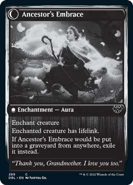 Kindly Ancestor // Ancestor's Embrace [Innistrad: Double Feature] | The Time Vault CA