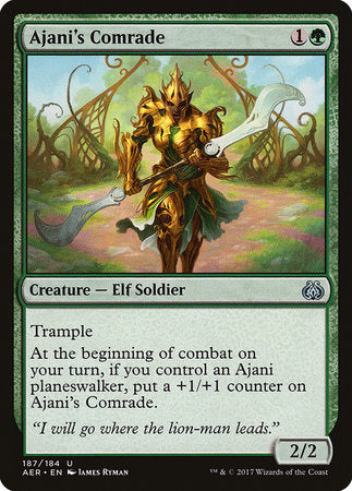 Ajani's Comrade [Aether Revolt] | The Time Vault CA