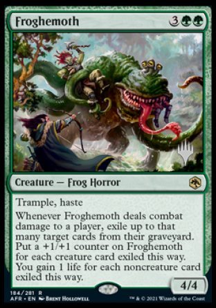 Froghemoth (Promo Pack) [Dungeons & Dragons: Adventures in the Forgotten Realms Promos] | The Time Vault CA