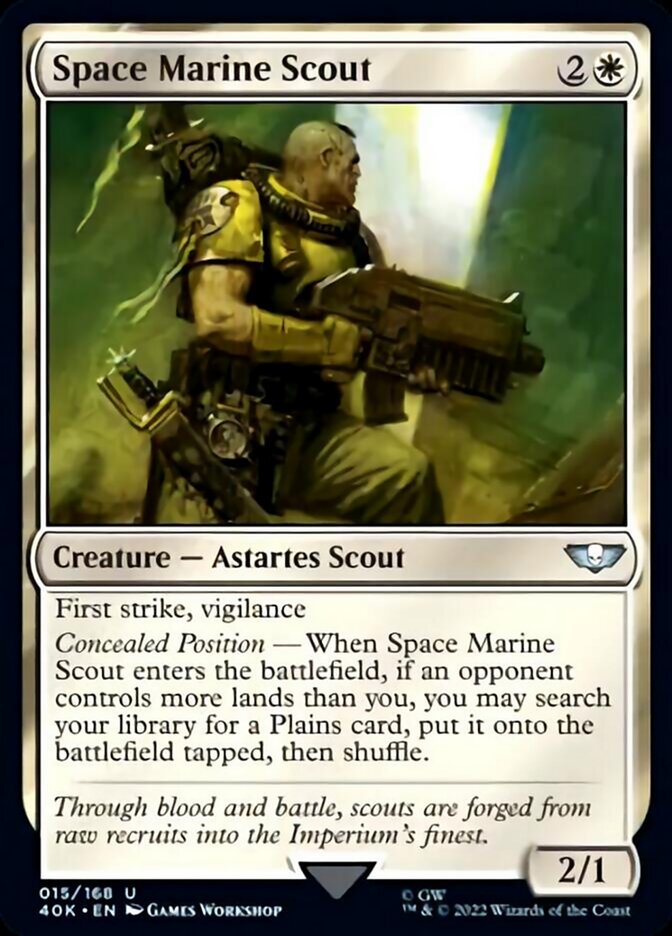 Space Marine Scout [Universes Beyond: Warhammer 40,000] | The Time Vault CA