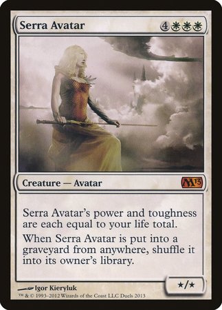 Serra Avatar [Duels of the Planeswalkers 2012 Promos ] | The Time Vault CA