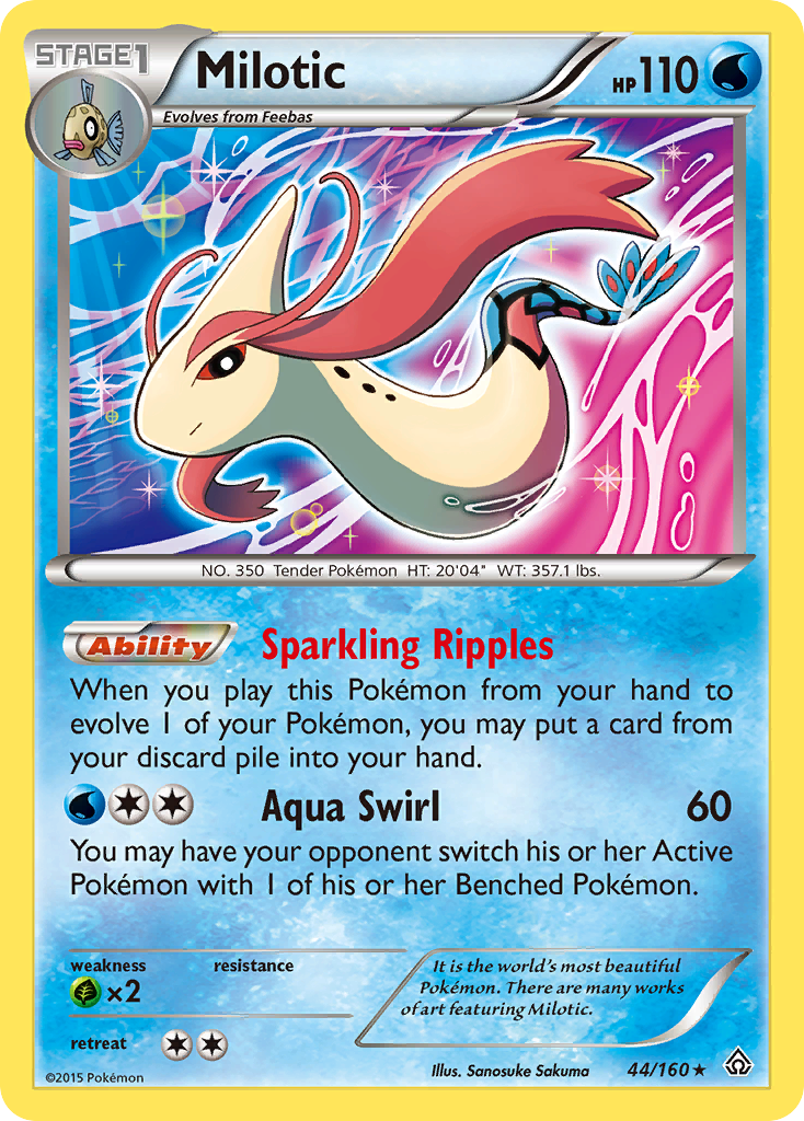 Milotic (44/160) [XY: Primal Clash] | The Time Vault CA