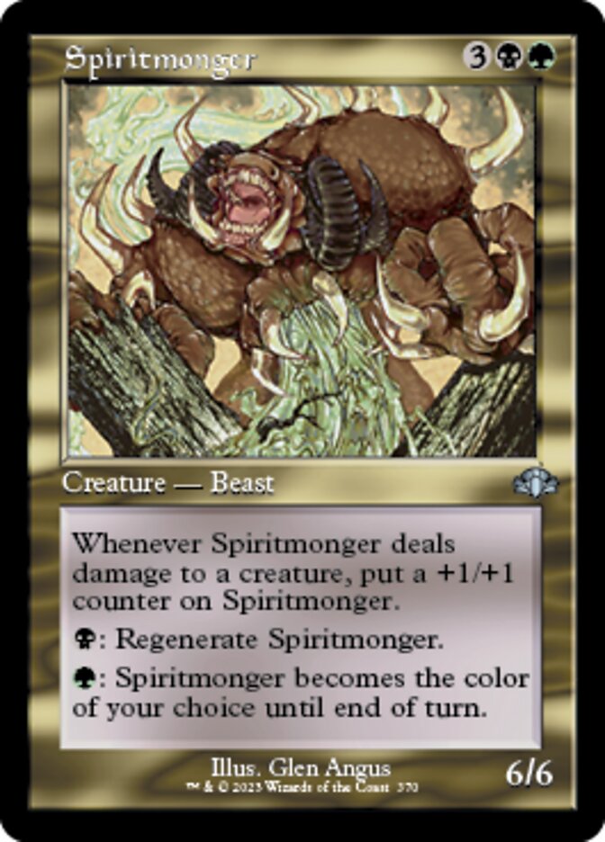 Spiritmonger (Retro) [Dominaria Remastered] | The Time Vault CA