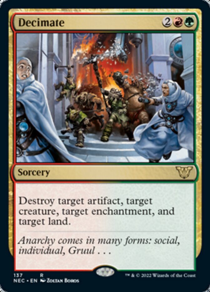 Decimate [Kamigawa: Neon Dynasty Commander] | The Time Vault CA