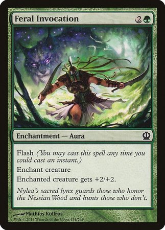 Feral Invocation [Theros] | The Time Vault CA