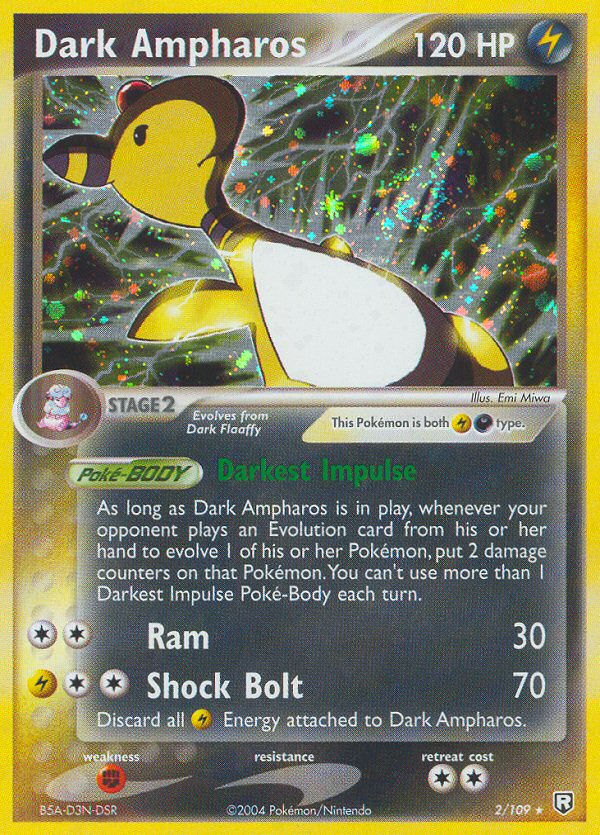 Dark Ampharos (2/109) [EX: Team Rocket Returns] | The Time Vault CA