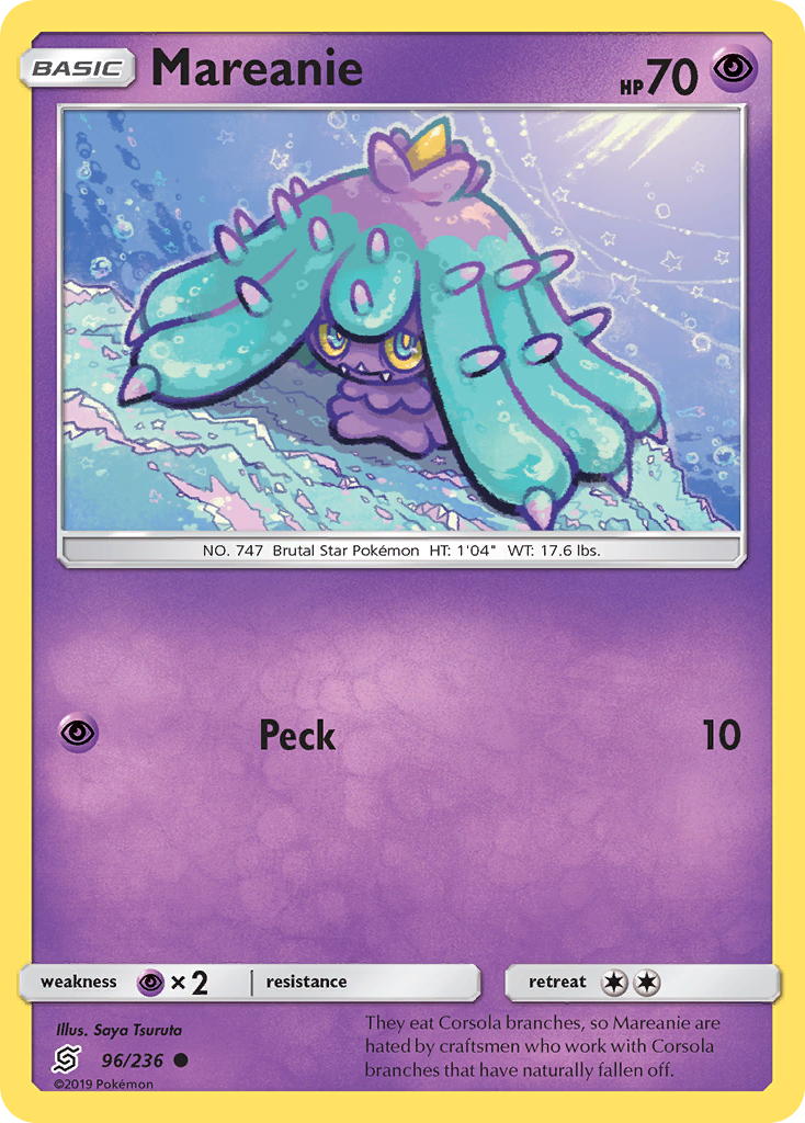 Mareanie (96/236) [Sun & Moon: Unified Minds] | The Time Vault CA