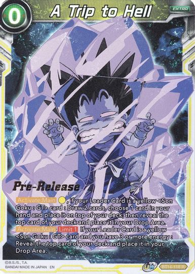A Trip to Hell (BT14-118) [Cross Spirits Prerelease Promos] | The Time Vault CA