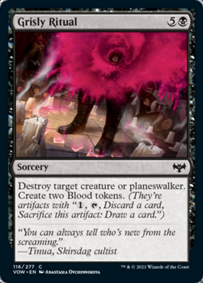 Grisly Ritual [Innistrad: Crimson Vow] | The Time Vault CA